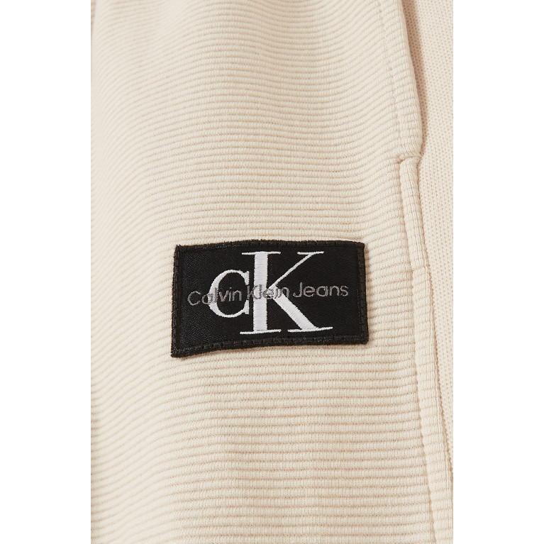 Calvin Klein - Logo Sweatpants in Cotton Neutral