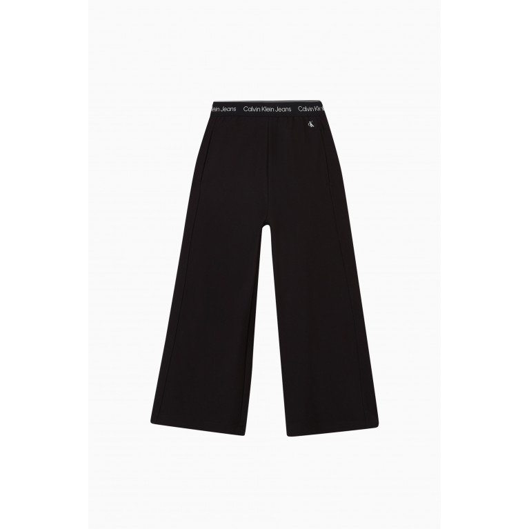 Calvin Klein - Logo Tape Punto Pants in Viscose-blend