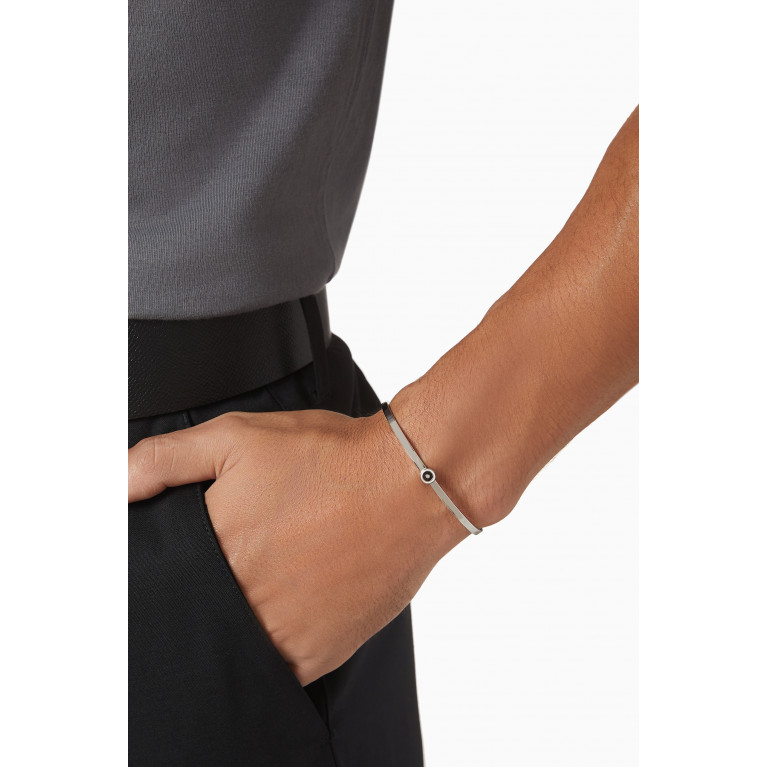 Miansai - Opus Sapphire Cuff Bracelet in Sterling Silver
