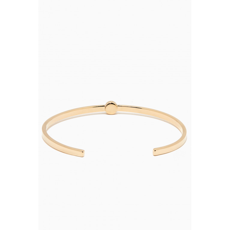 Miansai - Eye of Time Cuff Bracelet in 14kt Gold Vermeil