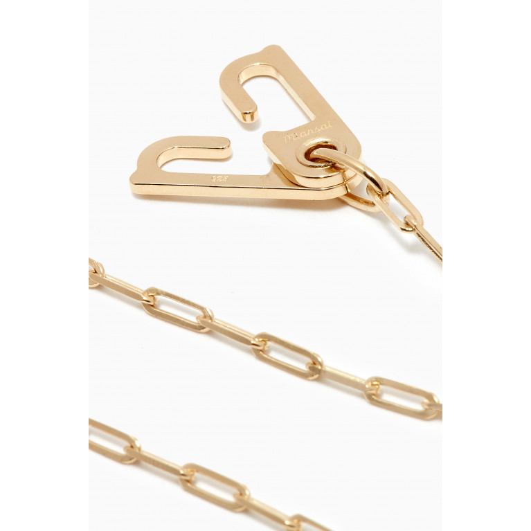Miansai - Annex Volt Link Bracelet in 14kt Gold Vermeil