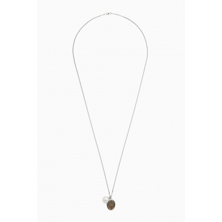 Miansai - Mini Dove Cable Chain Necklace in Sterling Silver