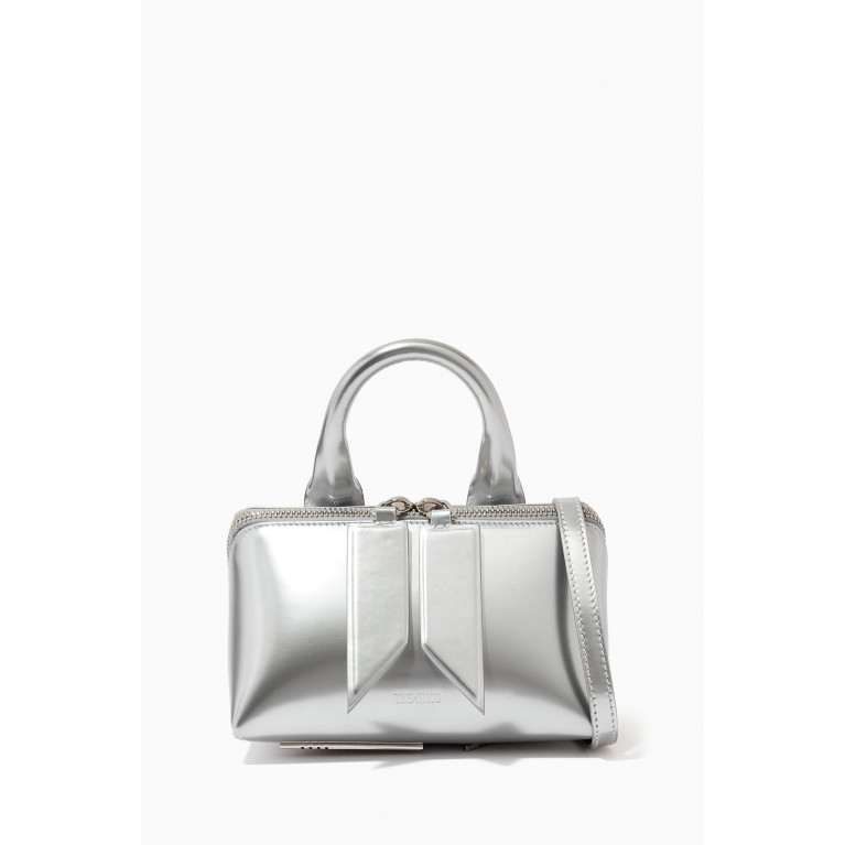 The Attico - Mini Friday Top-handle Bag in Leather