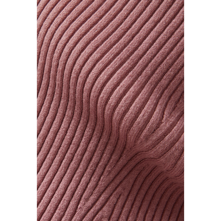 Marella - Clarino Ribbed Sweater in Viscose-knit Pink