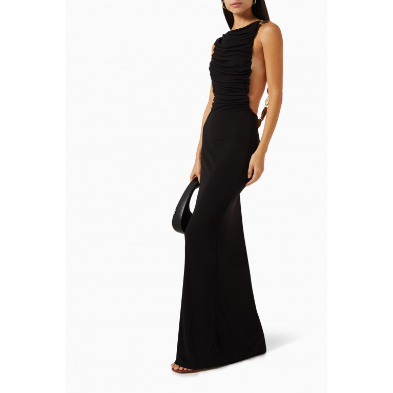 Christopher Esber - Sculpted Ruched Dress in Jersey