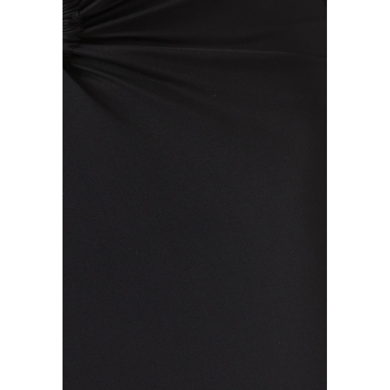 Christopher Esber - Pierced Orbit Cut-out Midi Dress in Lycra