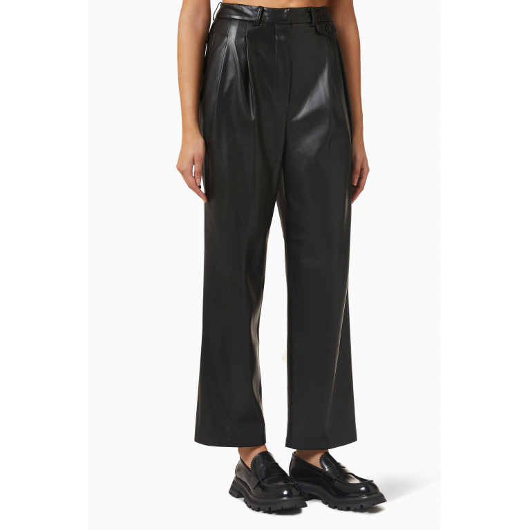 Frankie Shop - Pernille Pants in Faux-leather