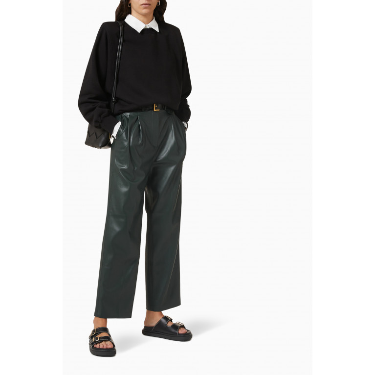 Frankie Shop - Pernille Pants in Faux-leather