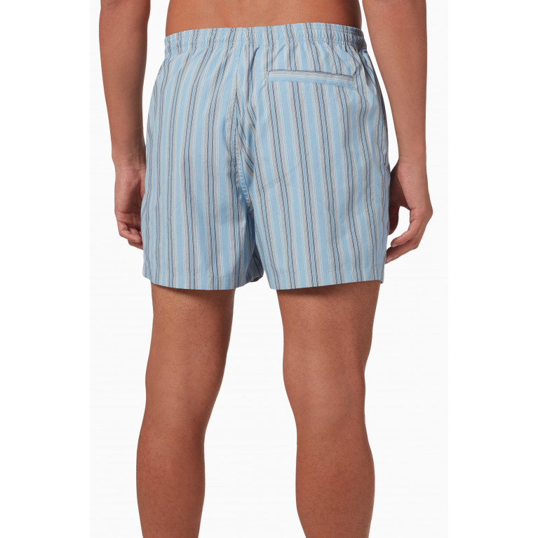 Tommy Jeans - Striped Boxers in Cotton Blue