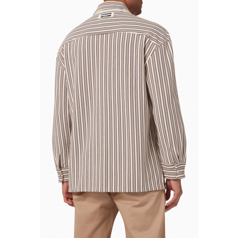 Tommy Jeans - Zip-Through Shirt in Organic Cotton