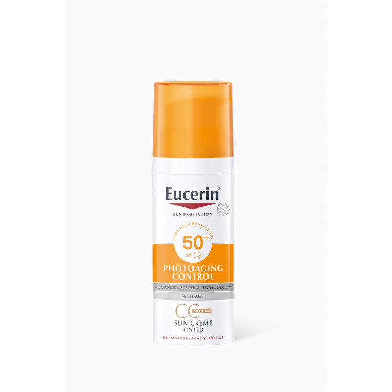Eucerin - Photoaging Control Sun Cream Tinted CC Medium SPF50+, 50ml