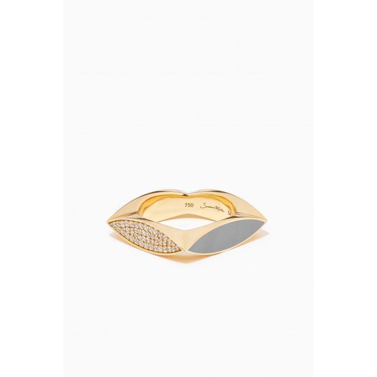 Susana Martins - Unstoppable Frosting Diamond Ring in 18kt Gold