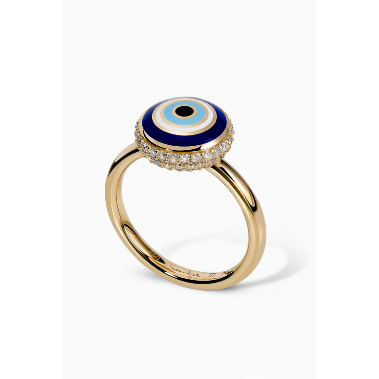 Susana Martins - The Bubble Eye Diamond Ring in 18kt Gold