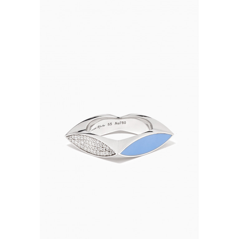 Susana Martins - Unstoppable Frosting Diamond Ring in 18kt White Gold