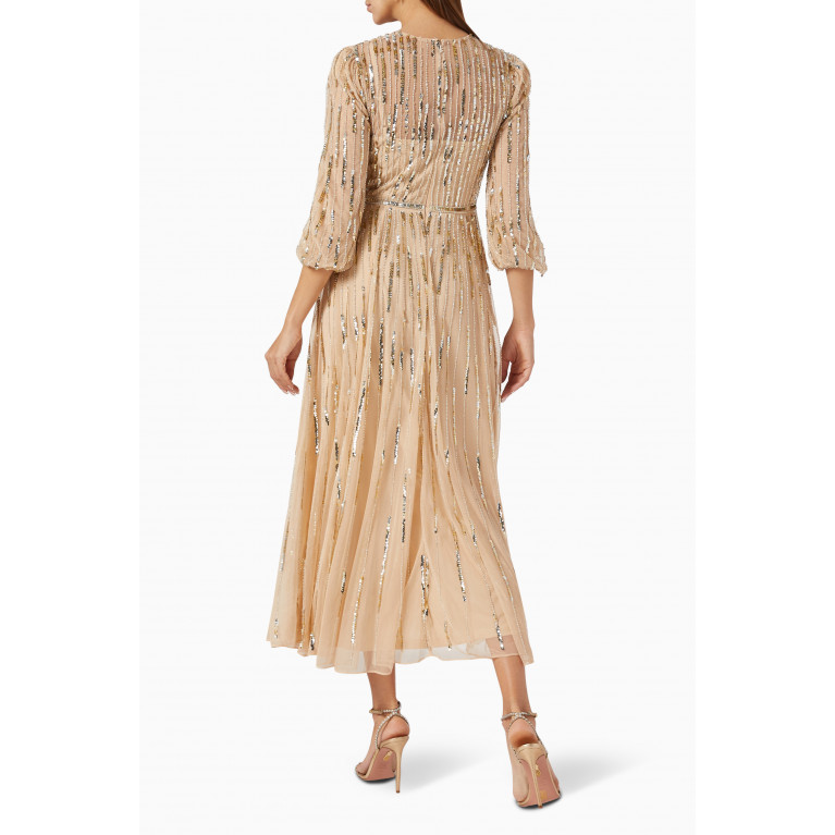 Mac Duggal - Sequin-embellished Midi Dress