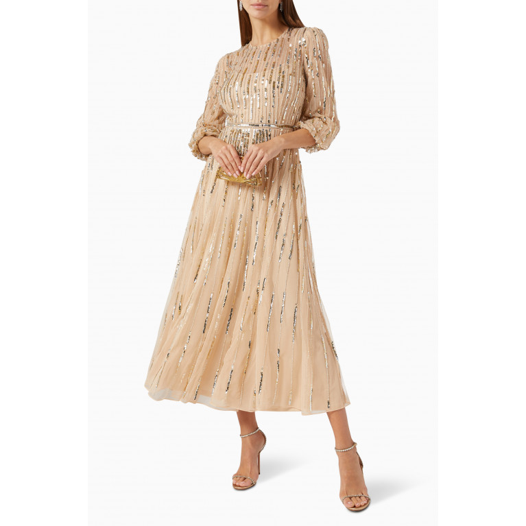 Mac Duggal - Sequin-embellished Midi Dress