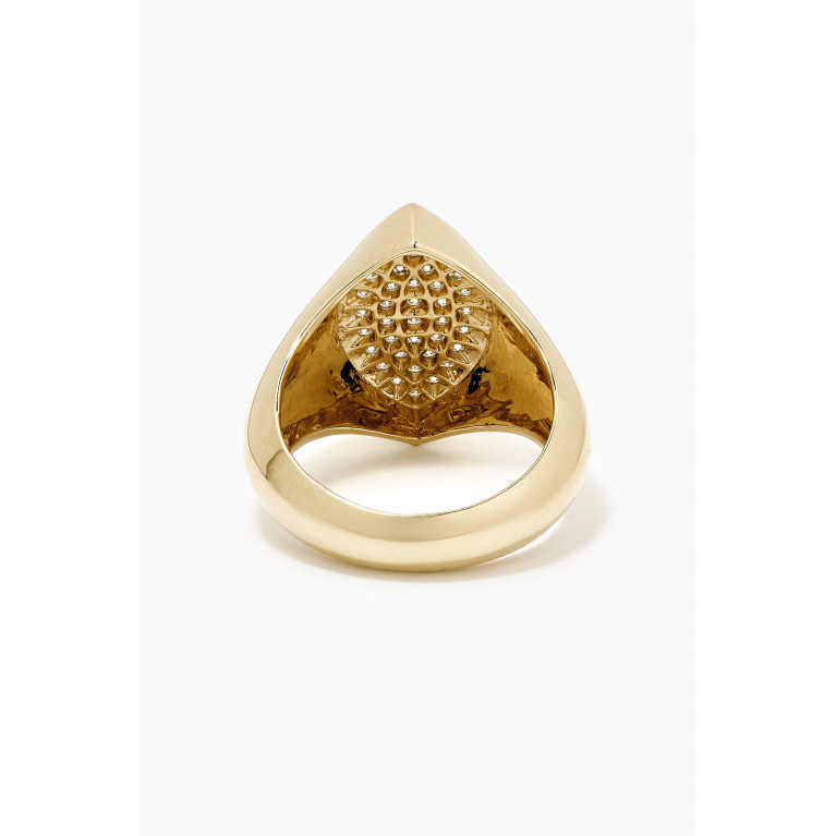 Susana Martins - The One Signet Marquise Diamond Ring in 18kt Gold