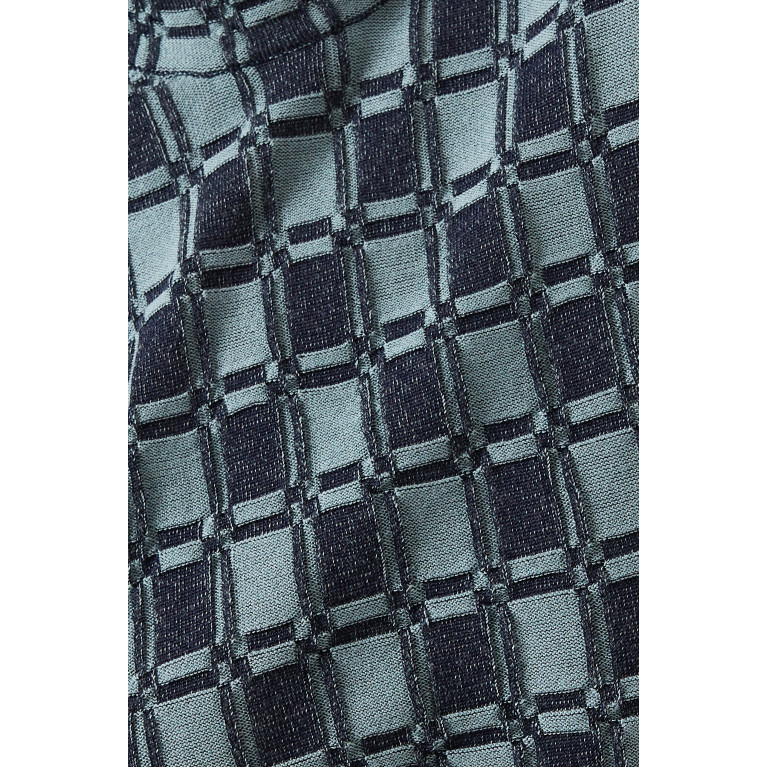 Kenzo - Vichy Jacquard Sweater in Viscose-blend