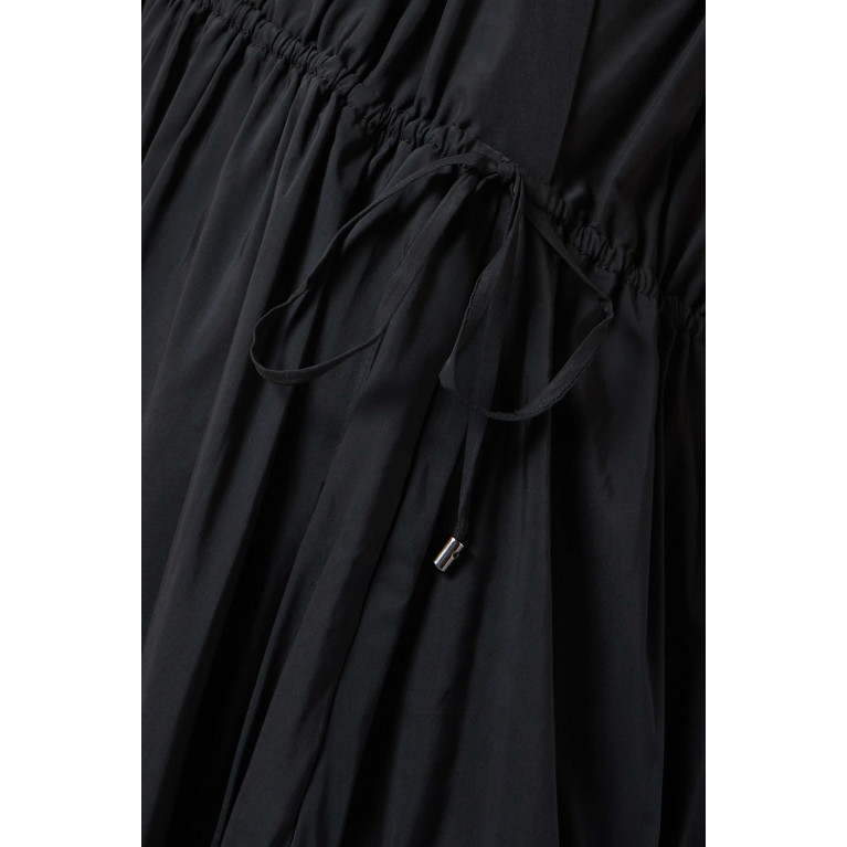 Simkhai - April Tiered Maxi Dress in Cotton Black