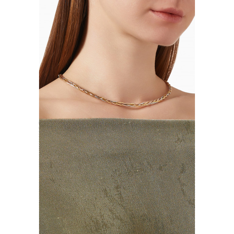 The Jewels Jar - Elena Chain Necklace in Sterling Silver
