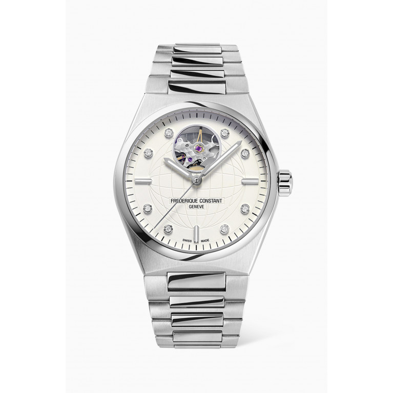 Frédérique Constant - Highlife Heartbeat Automatic Stainless Steel Watch, 34mm