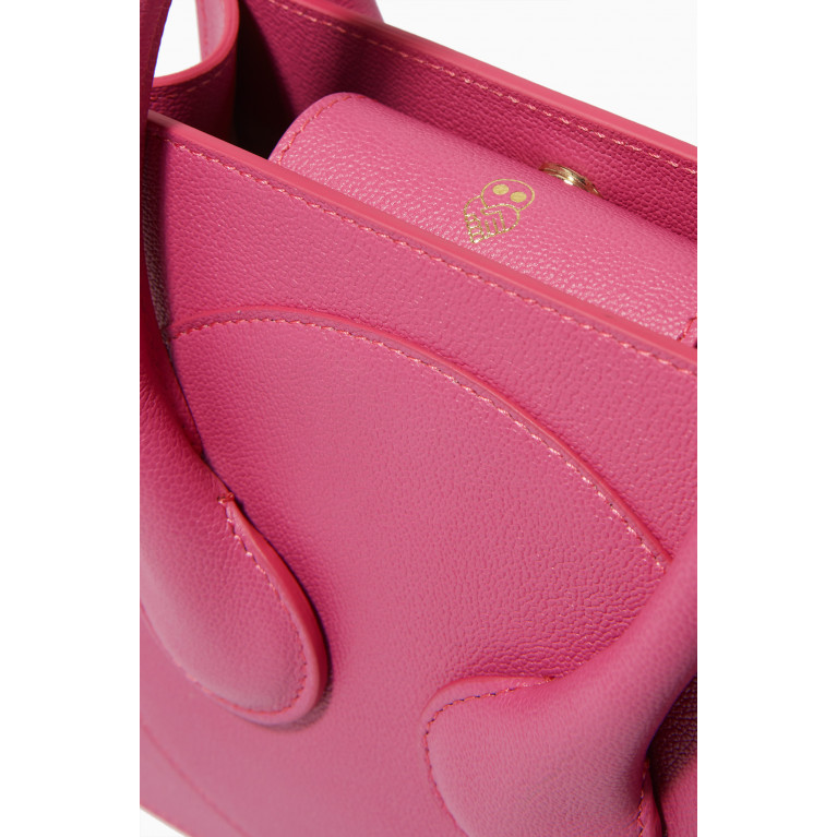 AZ Factory - Mini Cake Tote Bag in Leather Pink