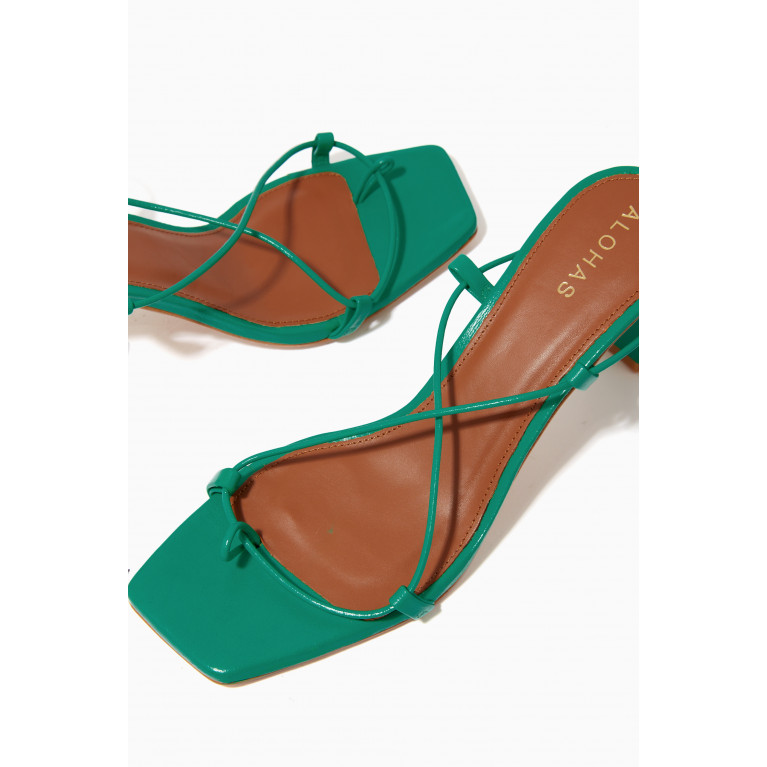 ALOHAS - Sandals with Straps in Leather