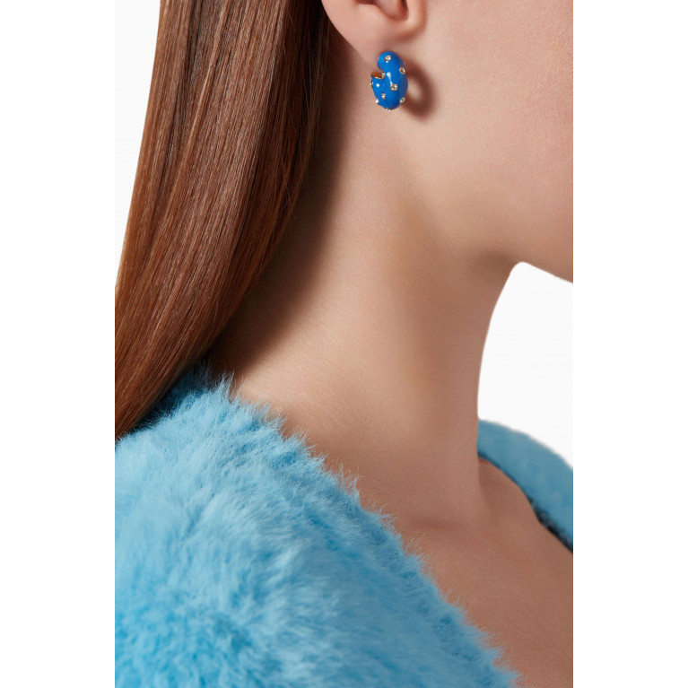 Roxanne Assoulin - Twinkle Twinkle Chubbie Hoop Earrings