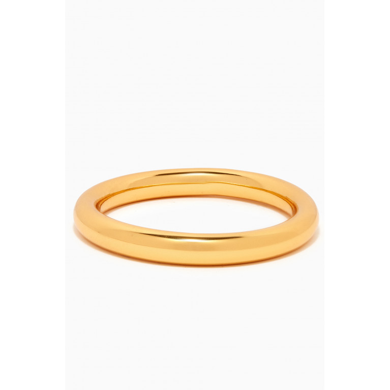 Gas Bijoux - Turner Bangle in Gold-plated Metal