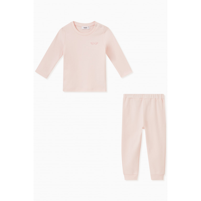 NASS - Angel Top & Legging Set in Cotton Pink