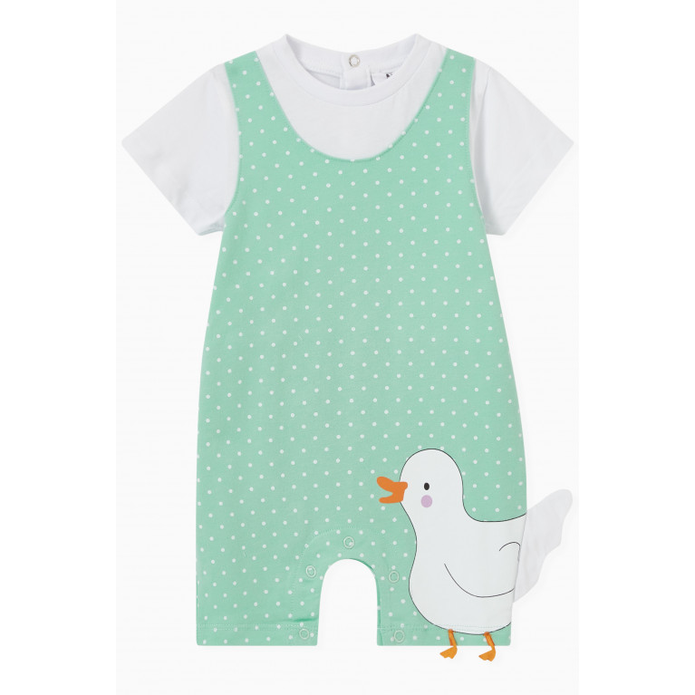 NASS - Lil Duckie Dungaree Romper
