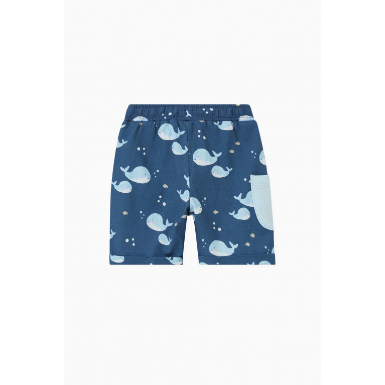 NASS - Whale-print Shorts