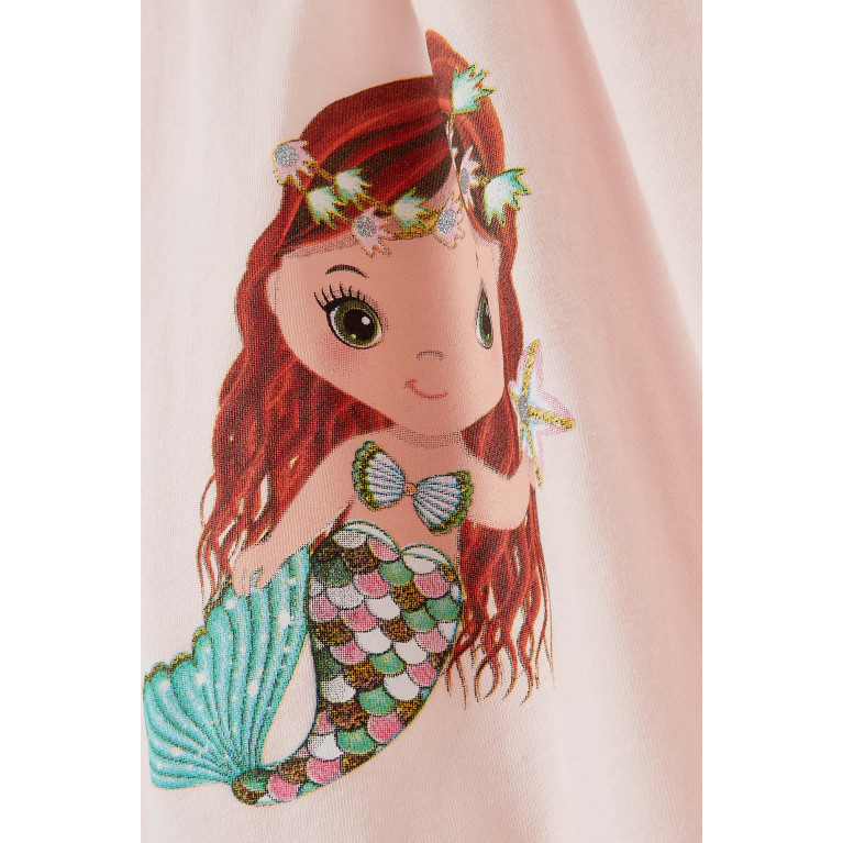 NASS - Arianna Mermaid Dress in Jersey Pink