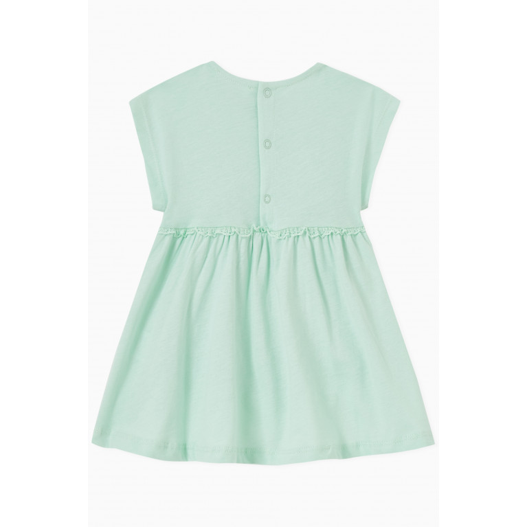NASS - Dora Printed Dress Green