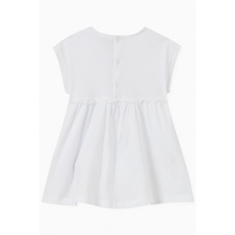 NASS - Dora Printed Dress White