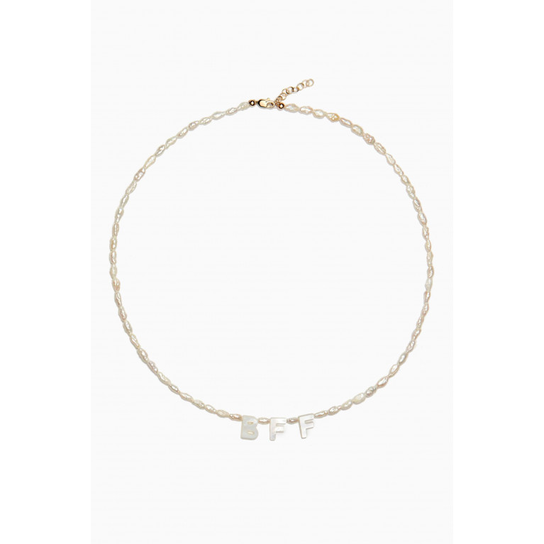 Roxanne First - "BFF" Necklace in Mother-of-Pearl