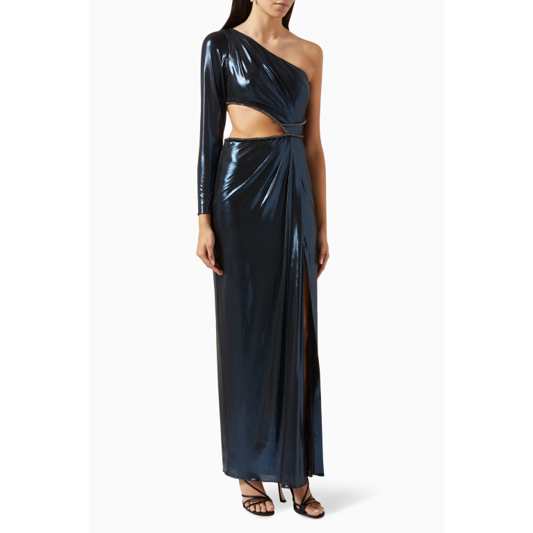 Marchesa Notte - One-shoulder Gown in Jersey