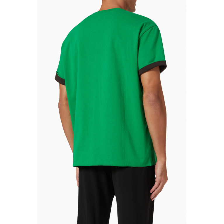 Bottega Veneta - Double Layered T-shirt in Cotton Jersey