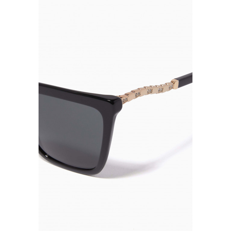 Bvlgari - Cat-eye Sunglasses in Acetate