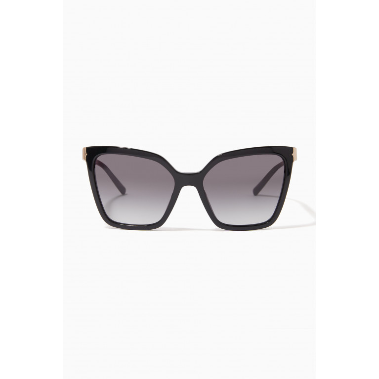 Bvlgari - Cat-eye Sunglasses in Acetate & Metal