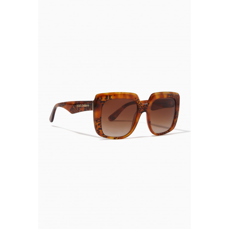Dolce & Gabbana - New Print Sunglasses in Acetate