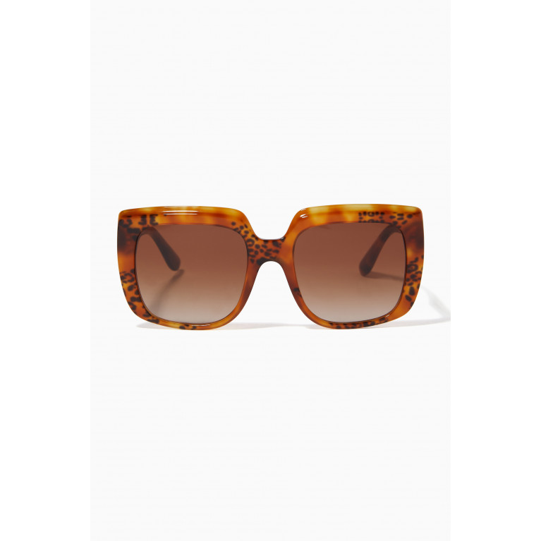 Dolce & Gabbana - New Print Sunglasses in Acetate
