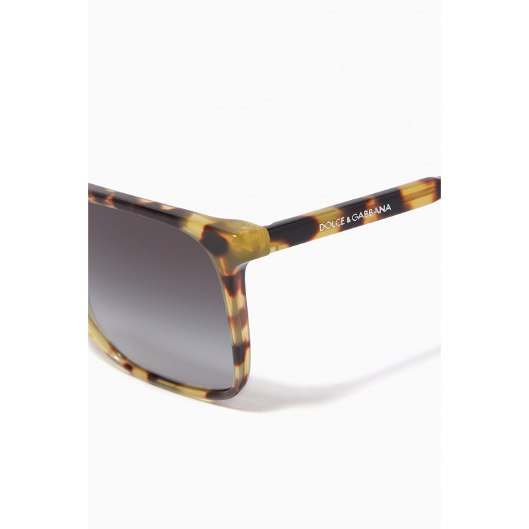 Dolce & Gabbana - Havana Sunglasses in Acetate