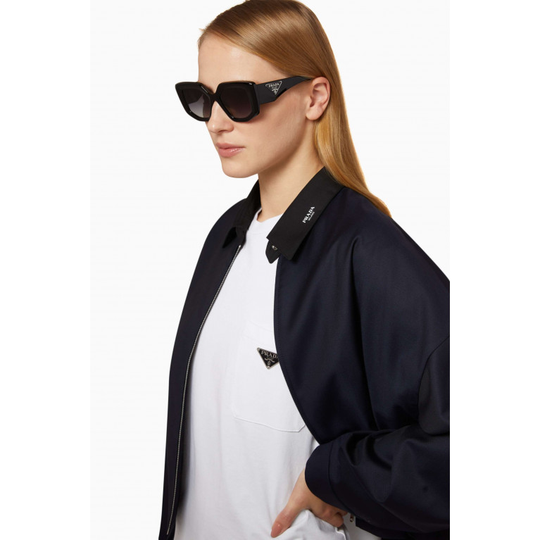 Prada - Oversized Sunglasses in Acetate