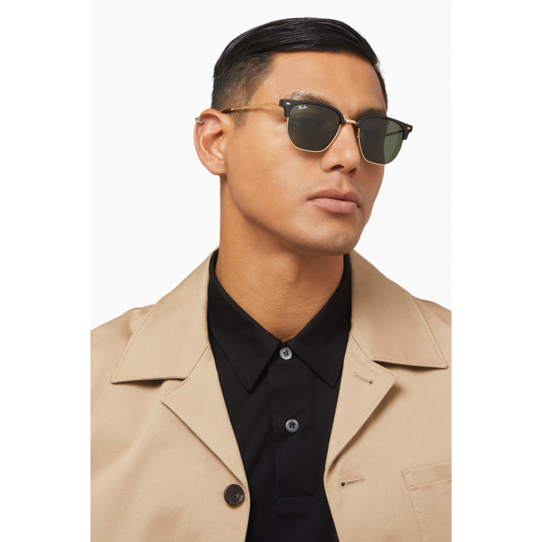 Ray-Ban - Arista Clubmaster Classic Sunglasses in Metal