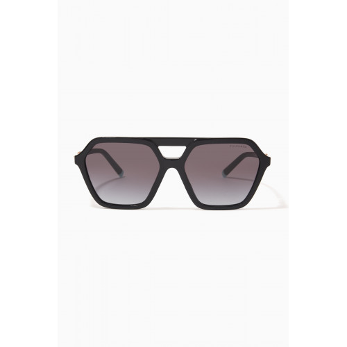 Tiffany & Co. - Hex Sunglasses in Acetate & Metal