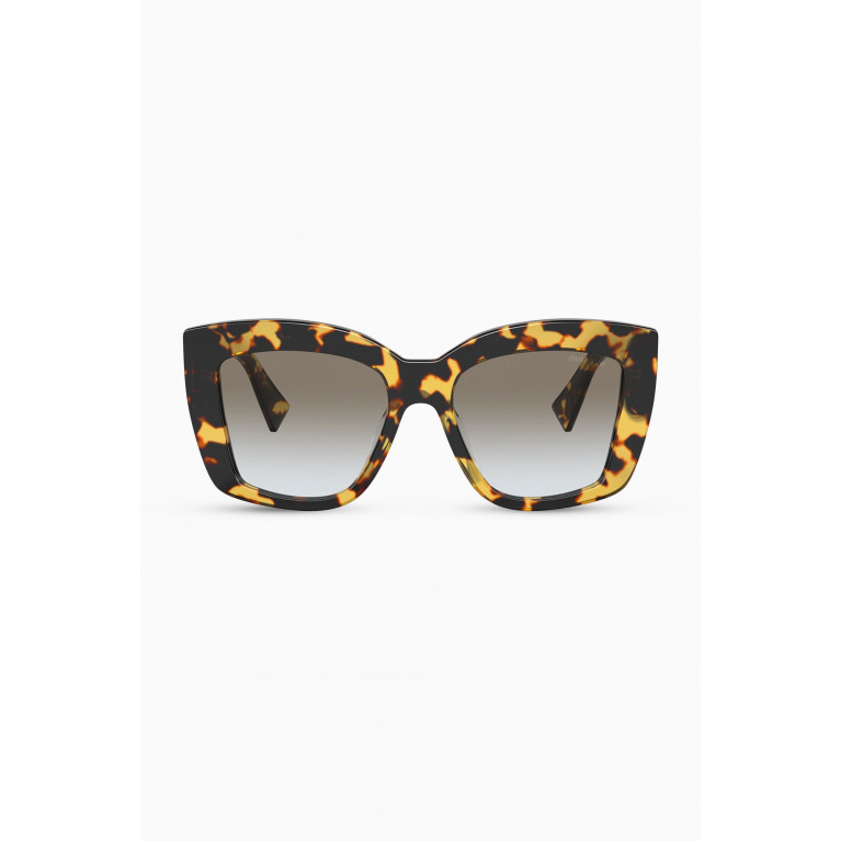 Miu Miu - Oversized Sunglasses in Acetate