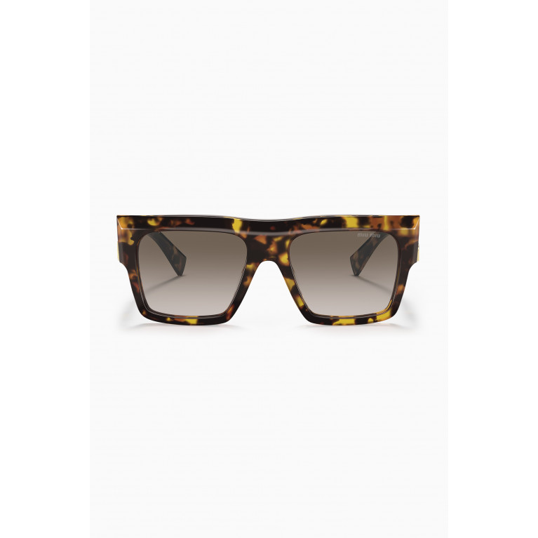 Miu Miu - Oversized Sunglasses in Acetate