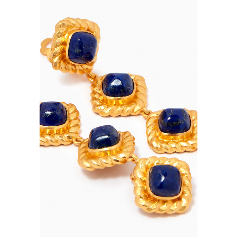 VALÉRE - Annabella Clip Earrings in 24kt Gold-plated Brass