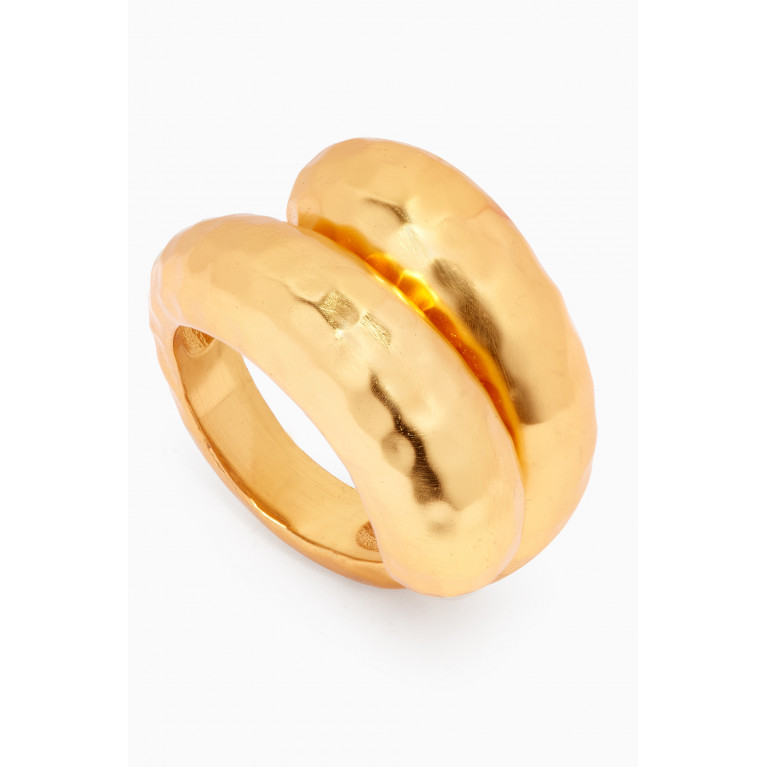VALÉRE - Sienna Ring in 24kt Gold-plated Brass